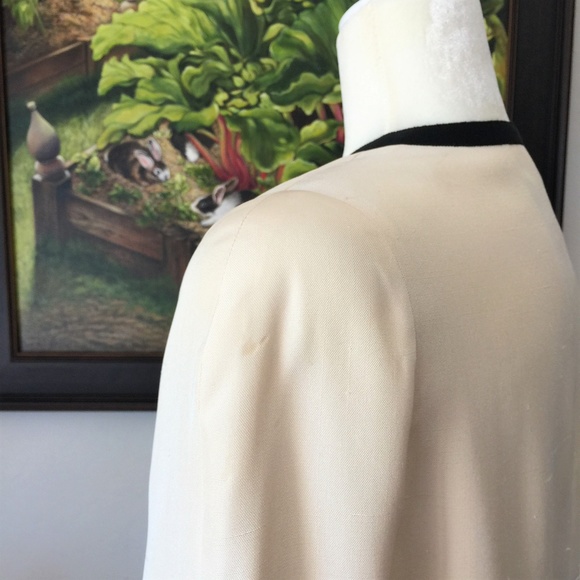 CHANEL IVORY GROSGRAIN TRIMMED TUNIC - Picture 5 of 8